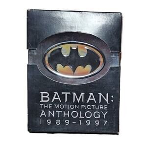 Batman The Motion Picture Anthology 1989-1997 Blu-Ray 5 Discs Set Pre-owned